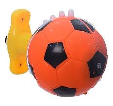 Soccer light up spinning toy