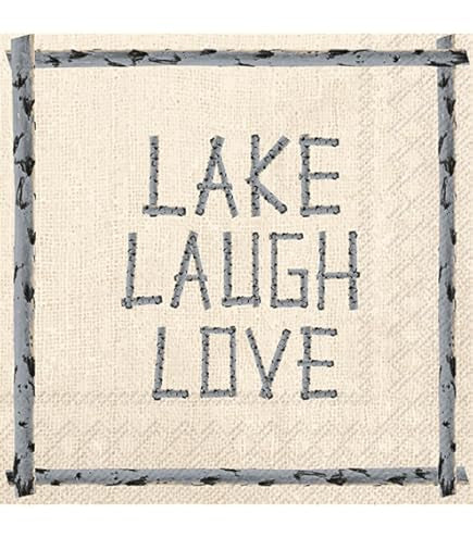 Lake it or Leave It Cocktail Napkin