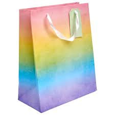 Ombré gift bag
