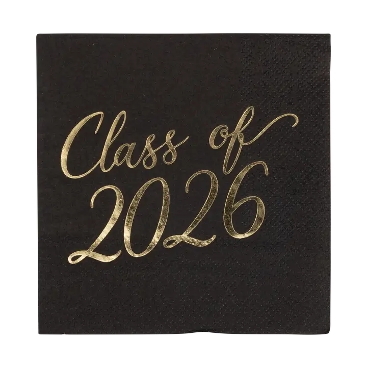 Class of 2026 cocktail napkin