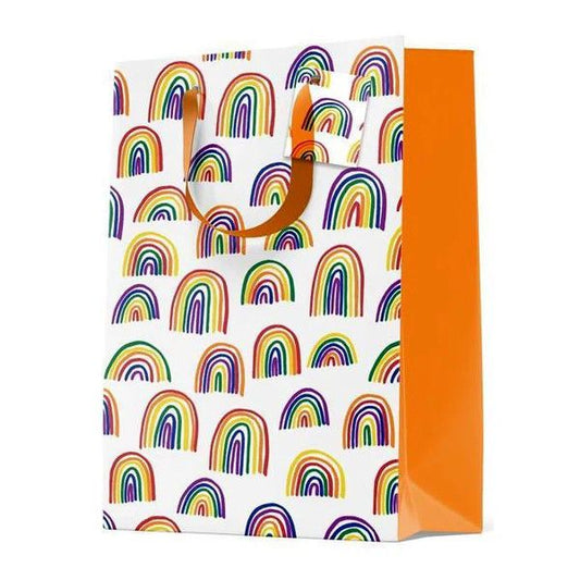 Medium rainbow gift bag