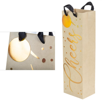 WINE KRAFT CHEERS GIFT BAG