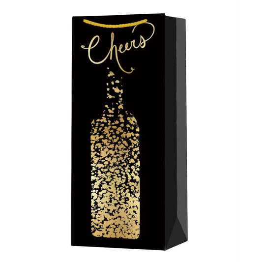 BOTTLE GIFT BAG - CHEERS