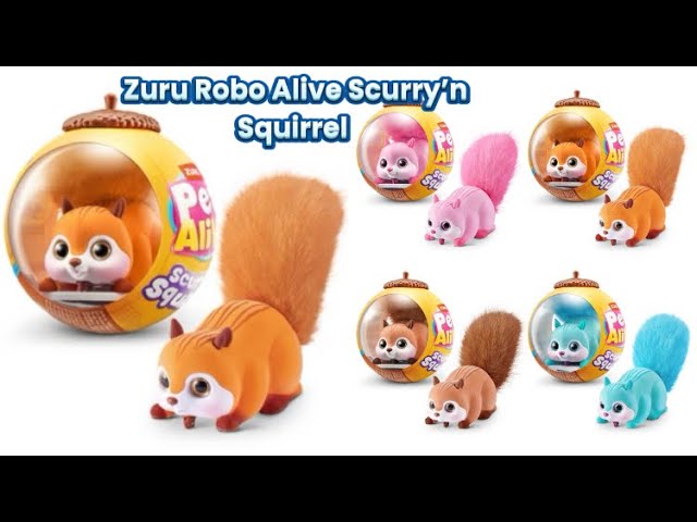 Pets Alive Scurry'n Squirrel