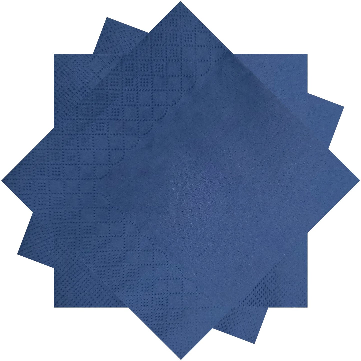 Royal blue lunch napkin