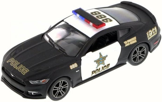 2015 Ford Mustang GT Police Edition 5" 1:38 Scale Die Cast Metal Model Toy Car