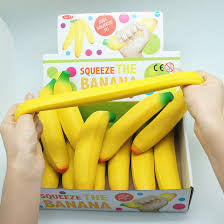 Banana stress toy