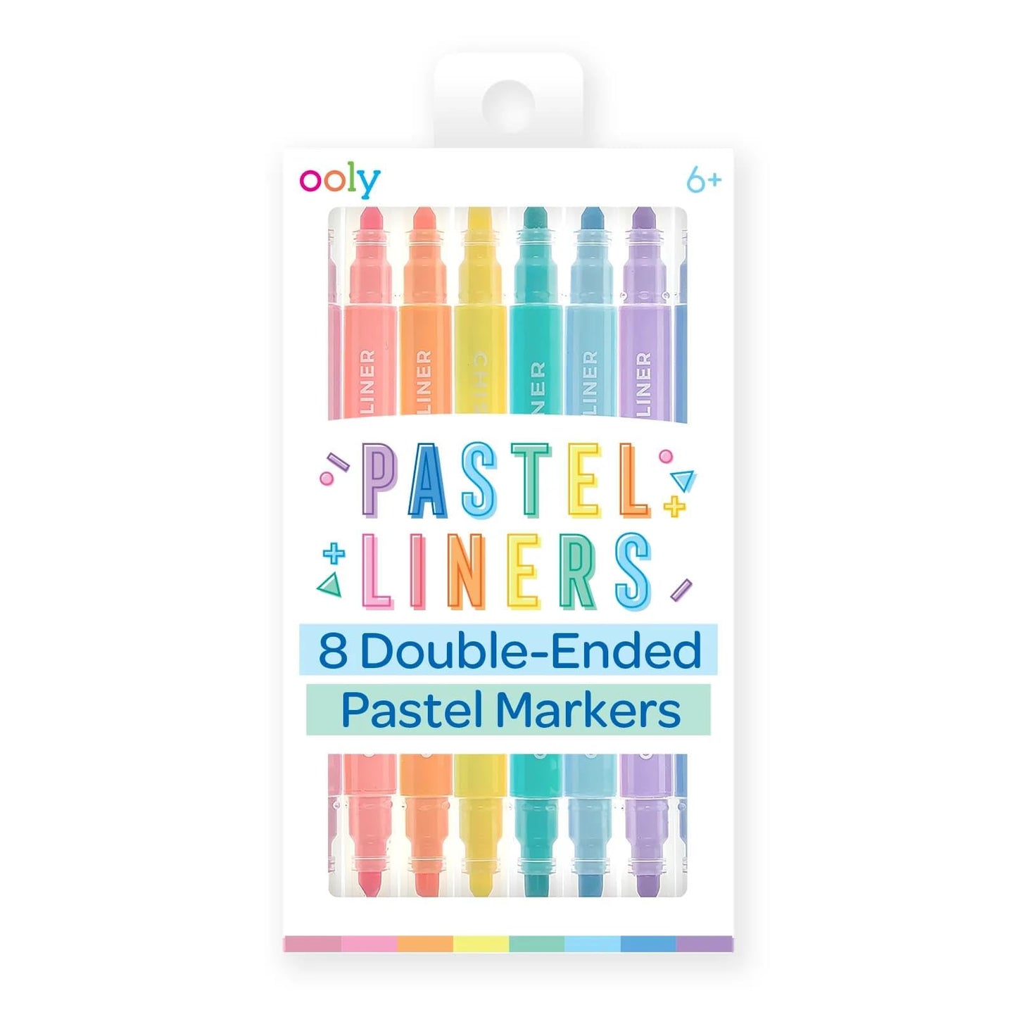 Pastel liners set of 8