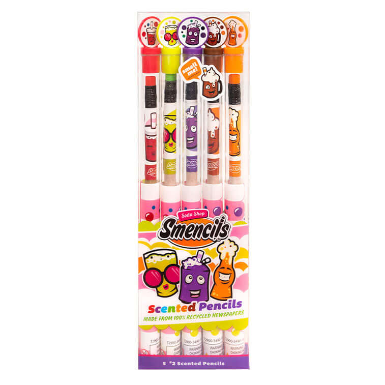 Soda Shop Smencils 5-pack