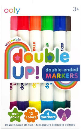 Double Up! Double-Ended Markers - Set of 6