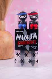 NINJA KNOCKOUT PENS 2PK