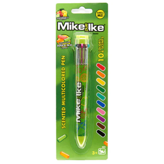 10 In 1 Mike & Ikes Rainbow Scented Pen