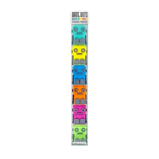 Brite Bots Stackable Marker Set of 6
