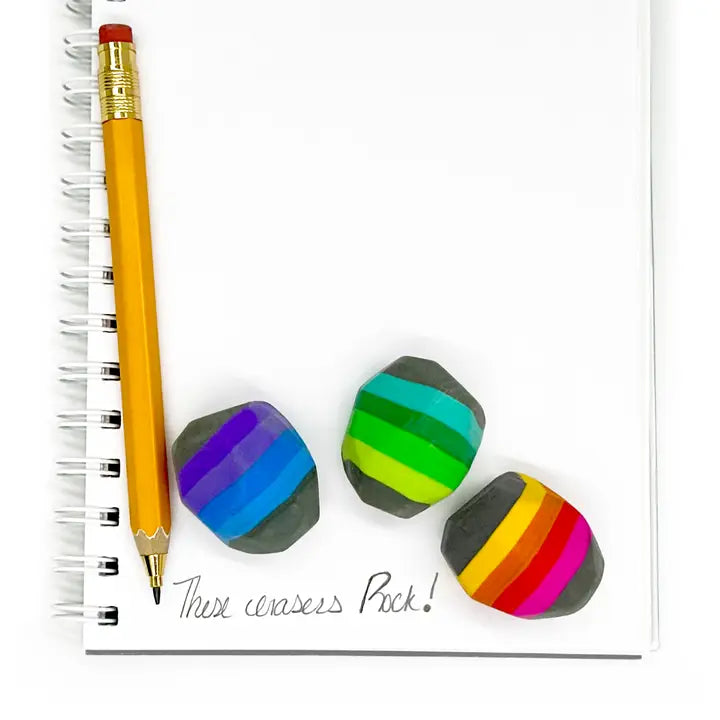 Box of rocks - erasers