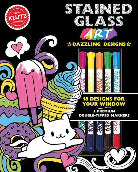 Klutz - Stained Glass Art: Dazzling Designs