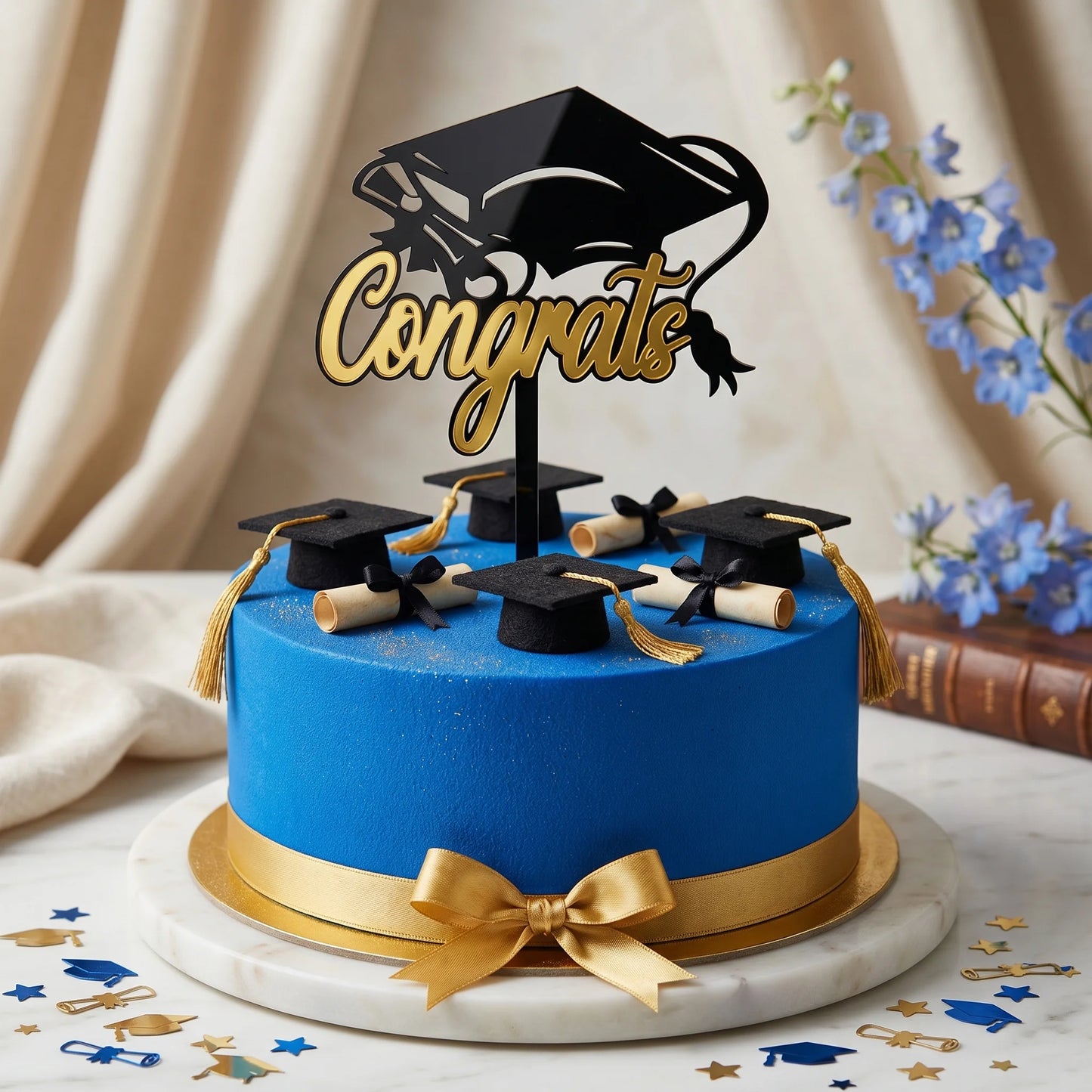 Cake Topper Congrats Grad