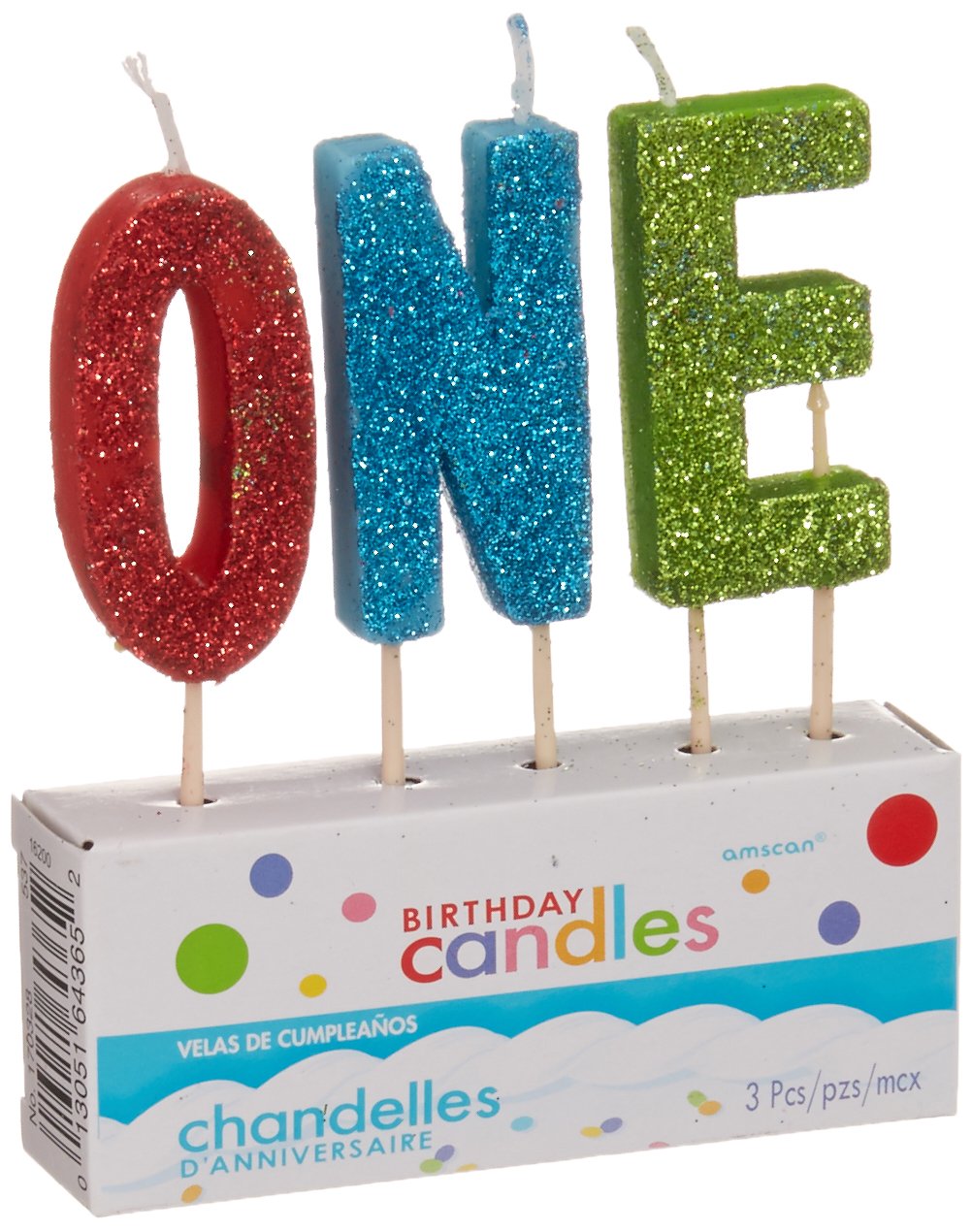 One birthday candle