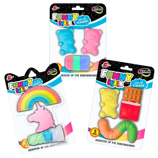 FUNNY CHALK FUN SHAPED