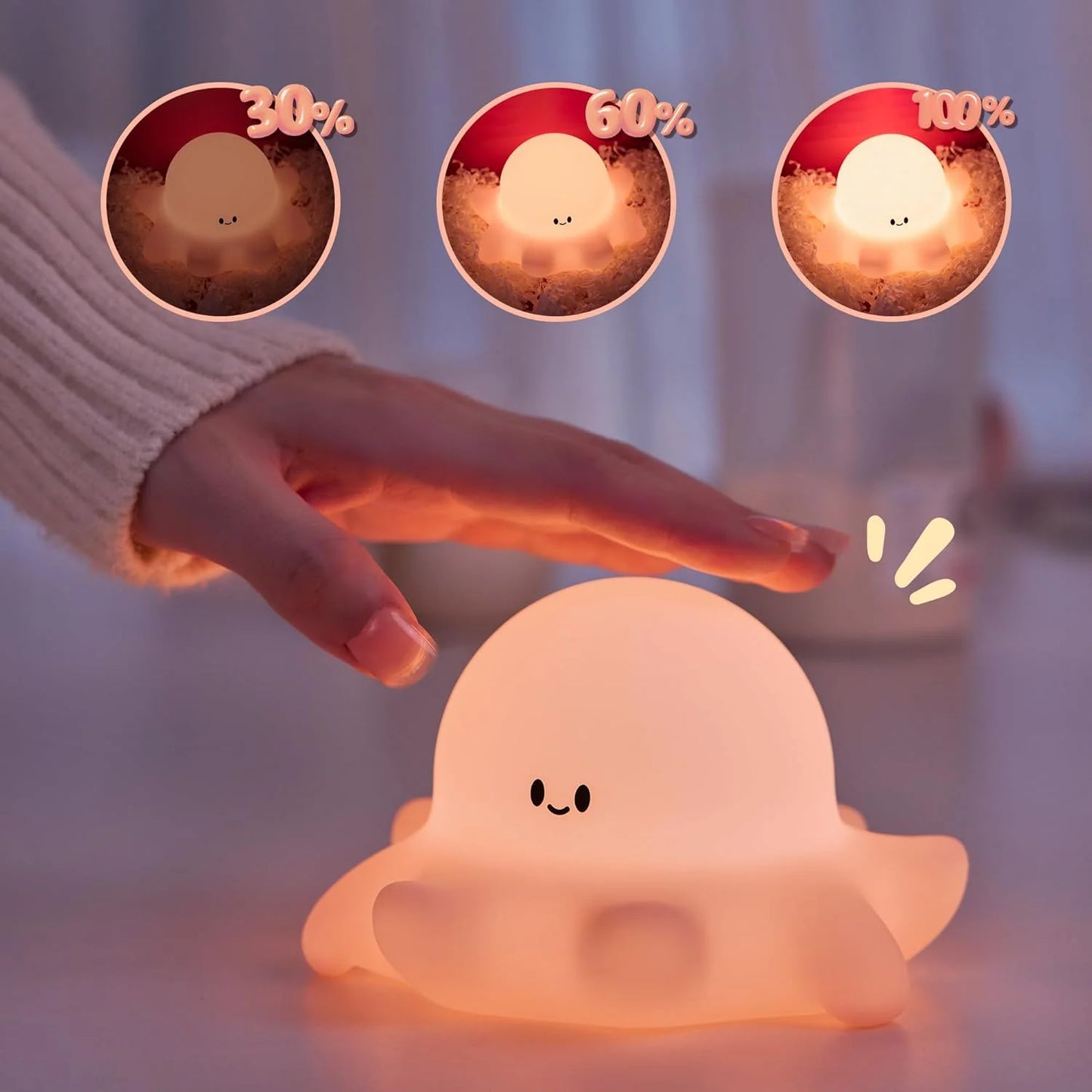 Cute Octopus Night Light