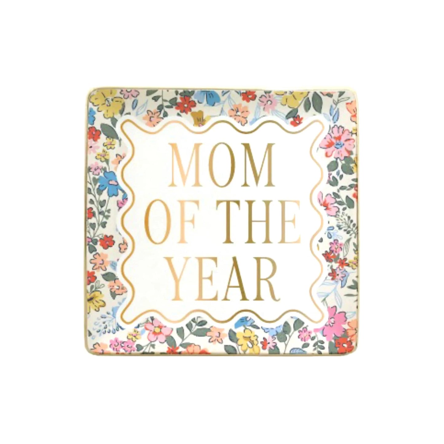 Mom of the year trinket dish