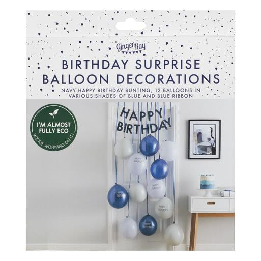 Balloon decathlons - blue