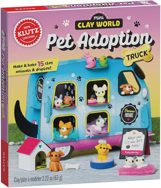 Mini Clay World Pet Adoption Truck