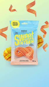Sweet sixteen sour ribbon candy