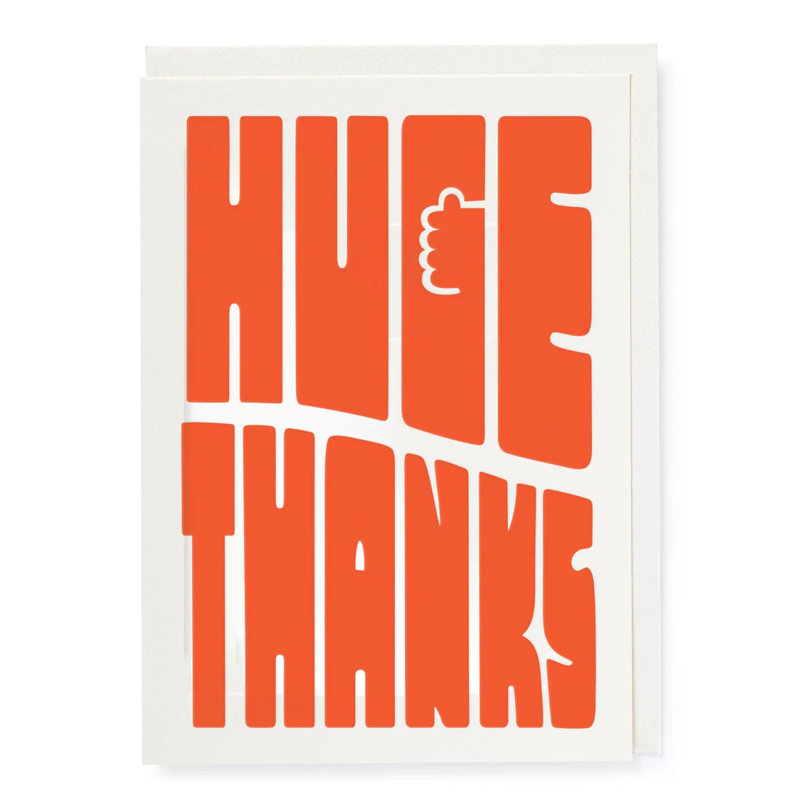HUGE THANKS CARD