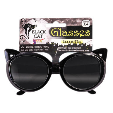 Black cat glasses