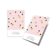 Happy Birthday Pink card