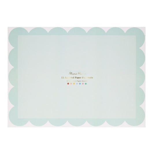 Meri Meri pastel placemat