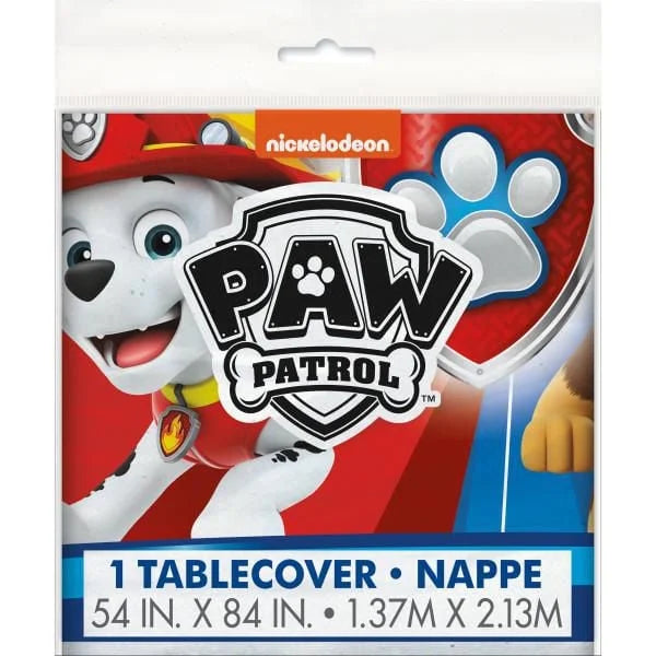 Paw patrol plastic cover