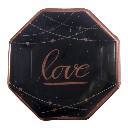 Love dinner plate