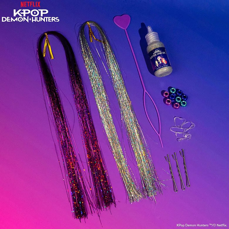 Netflix KPop Demon Hunters Hair Tinsel Studio
