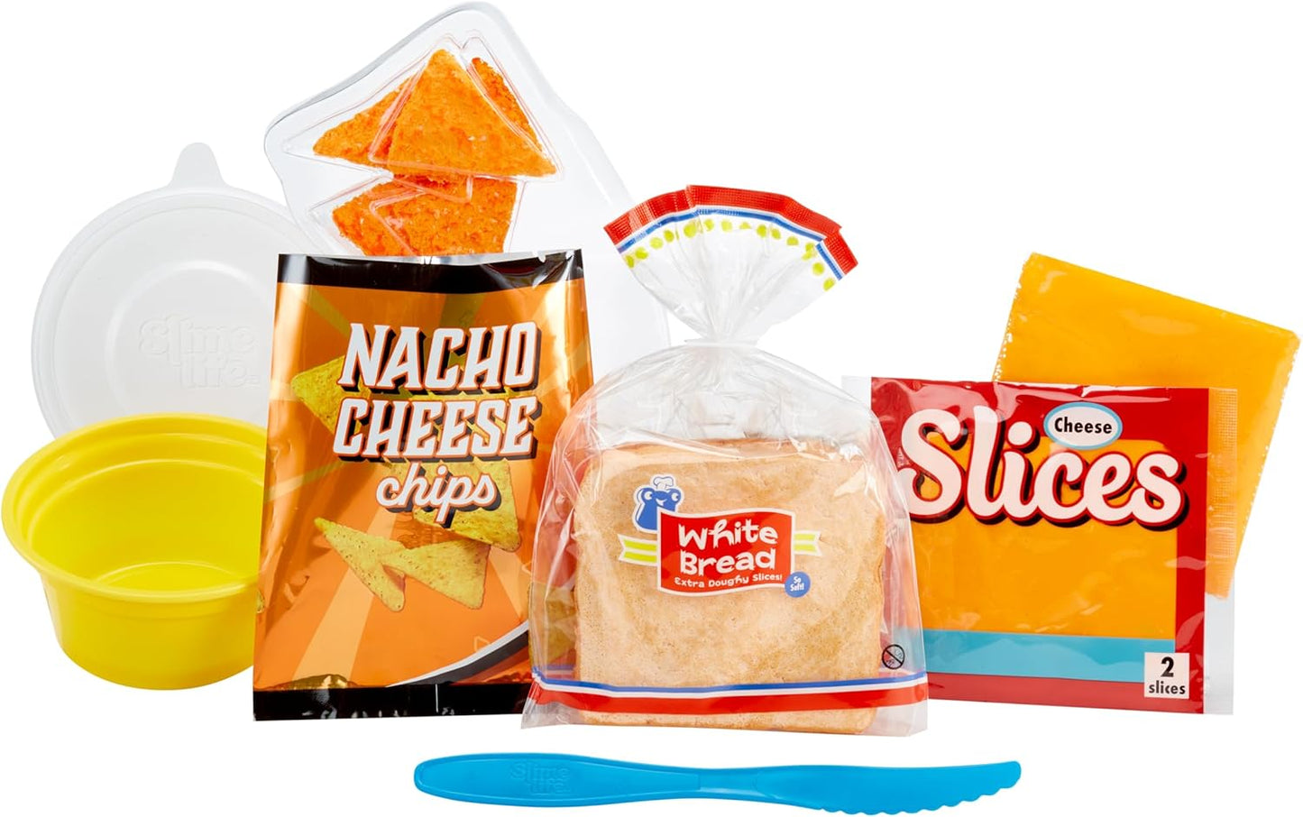 Slime Life Grilled Cheese with Chips DIY Slime Kit