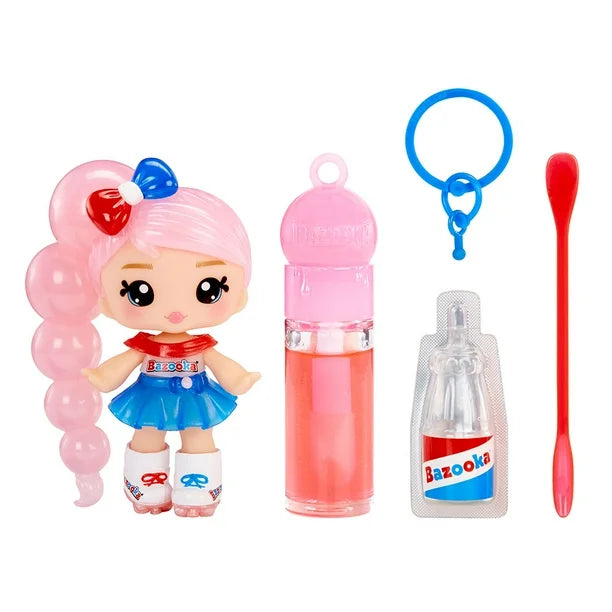 Yummiland x Licensed Sweets Lip Gloss Doll: Bazooka Bubble Gum
