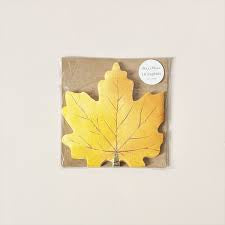 Autumn leaf napkin - meri meri