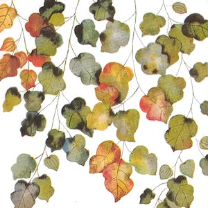 Bright fall lunch napkin