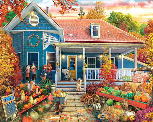 White Mountain Autumn House 1000 Pieces