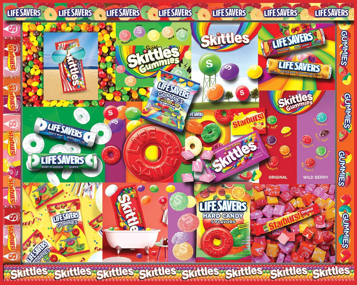 White Mountain Fruity Candy 1000 Pieces