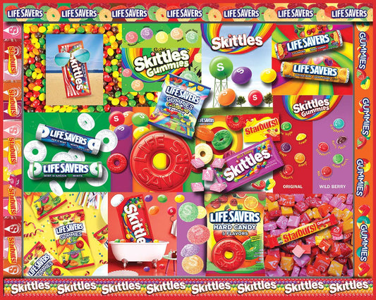 White Mountain Fruity Candy 1000 Pieces