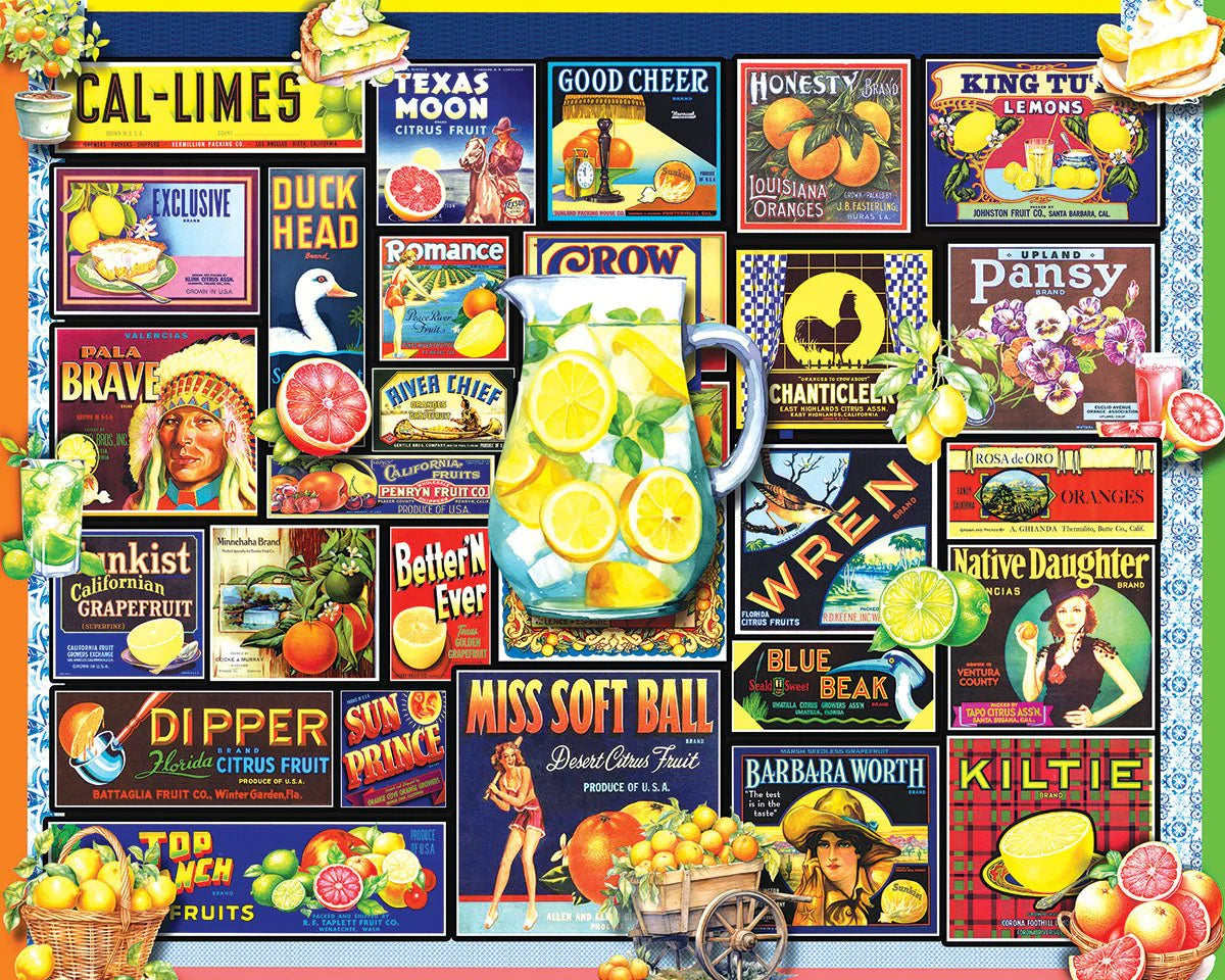 White Mountain Citrus 1000 Pieces