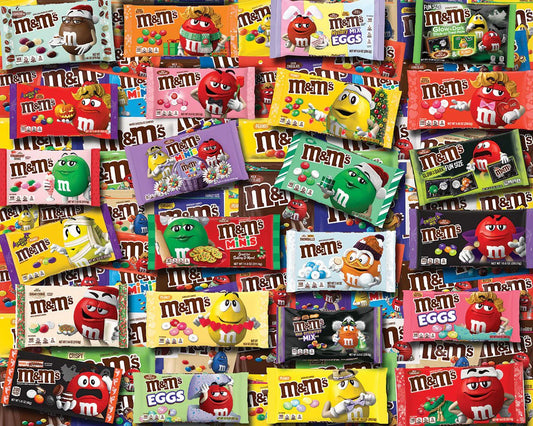 White Mountain M&M 1000 Pieces