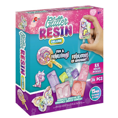 Glitter resin deluxe