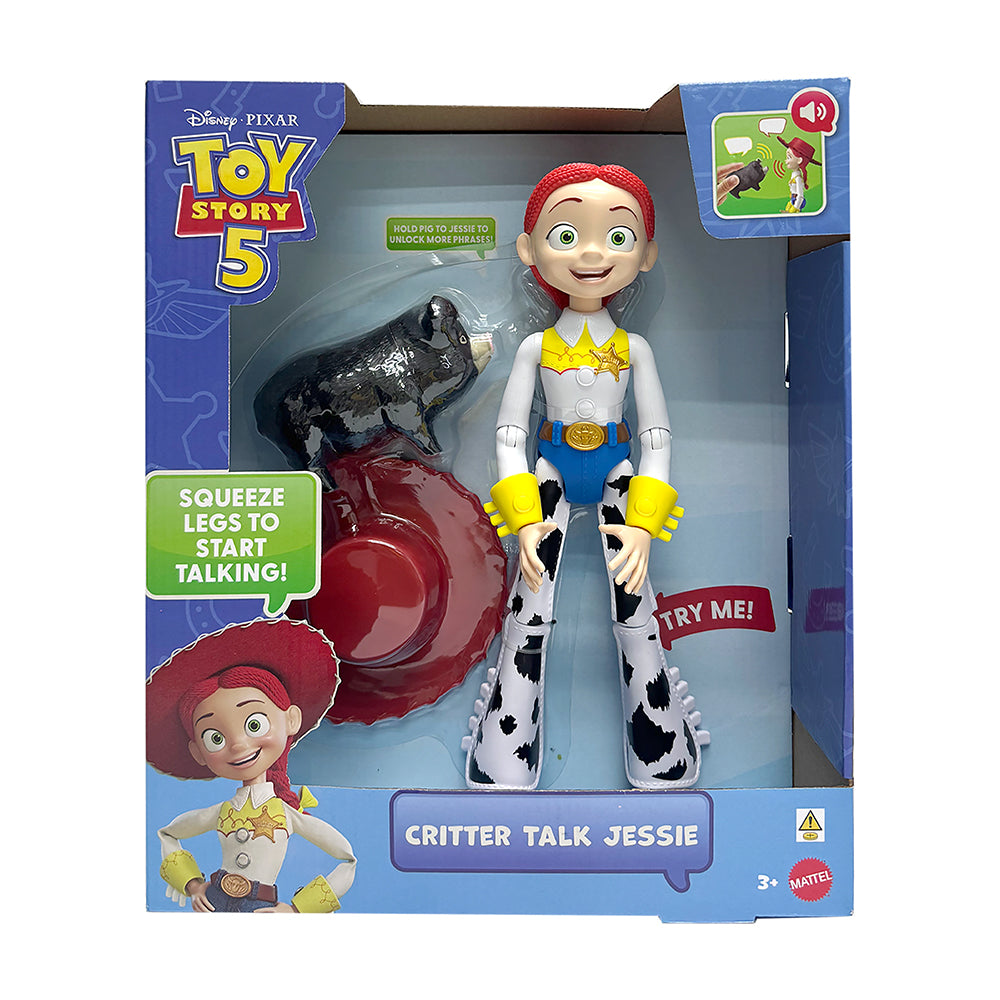 Toy Story 5 - 12" Critter Talk Jessie - Bilingual Version