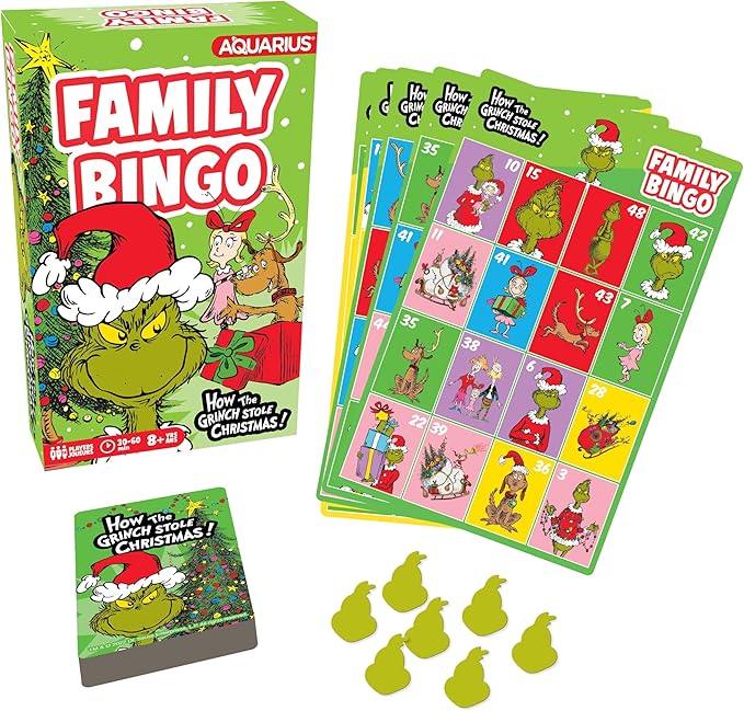 Grinch Bingo Game