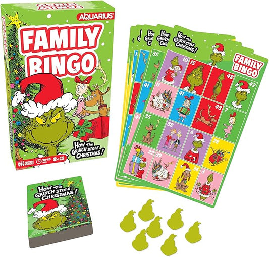 Grinch Bingo Game