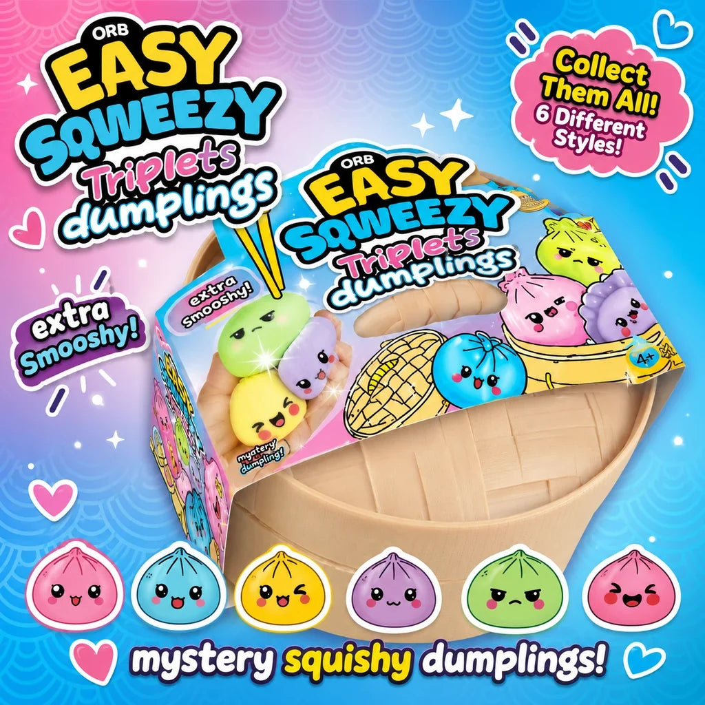 Easy Sqweezy Triplets Dumplings
