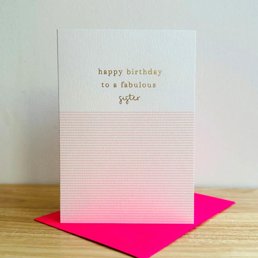 Happy Birthday Fabulous Sister
