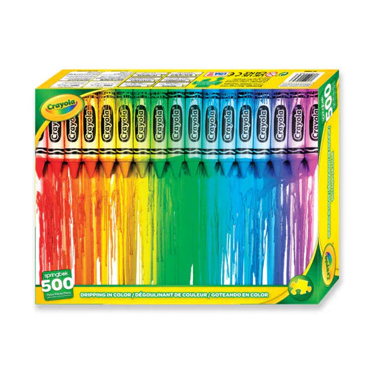 Dripping in color Crayola puzzle